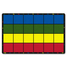 Learning Grid Rug, 10'9"x13'2", Multi