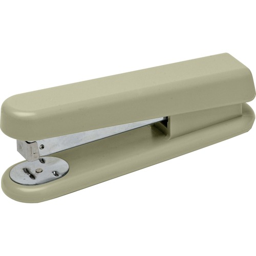 Standard Desk Stapler, 20-Sheet Cap, Full Strip, Beige