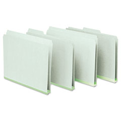 Expansion File Folder,1/3 Cup,Top Tap,LTR,25/BX,Light Green