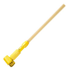 Gripper Handle, Clamp Style, 60", Hardwood, Yellow
