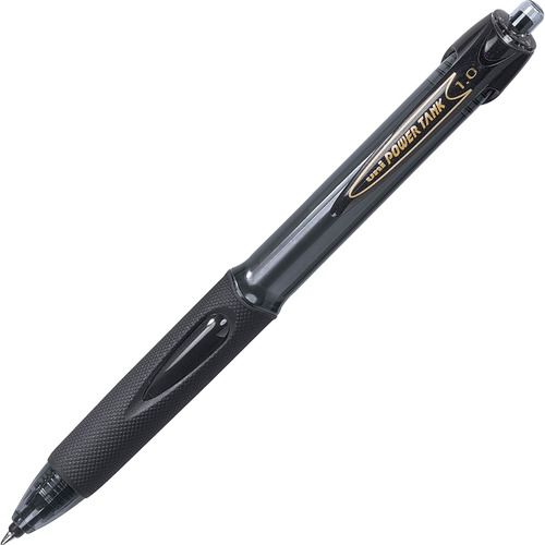 uni-ball Corporation  Ballpoint Pen, Power Tank RT, 1.0mm, Black Ink/Barrel