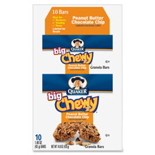 Peanut Butter Chewy Granola Bar, 1.48oz., 10/BX, Multi
