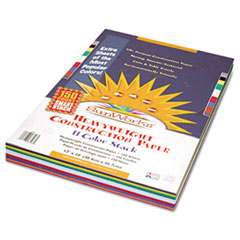 Construction Paper, 12"x18", 150/PK, Assorted