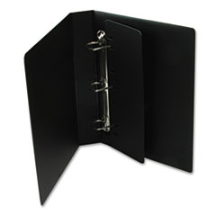 D-Slant Legal Binder, 3 Ring, 2" Capacity, 14"x8-1/2", Black