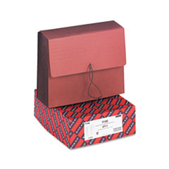 Expanding Wallets, Letter, 7" Exp., 12-3/8"x10", Redrope