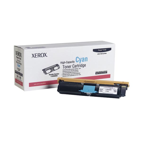 Genuine OEM Xerox 113R00693 High Yield Cyan Laser Toner (4500 page yield)
