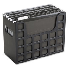 Desktop File, w/Hanging Folders,12-3/16"x6"x9-1/2", Putty