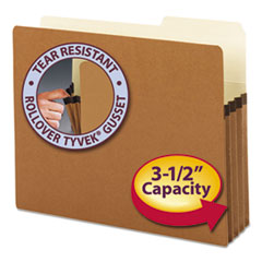 File Pocket, 2/5 Cut, 3-1/2" Exp, 11-3/4"x10", 25/BX, RDR