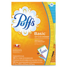 Puffs Facial Tissue, 2-Ply, 3Bx/PK, Multi