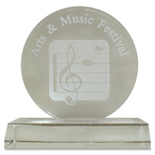 AWARD, ACRYLIC, INFINITY, 4"