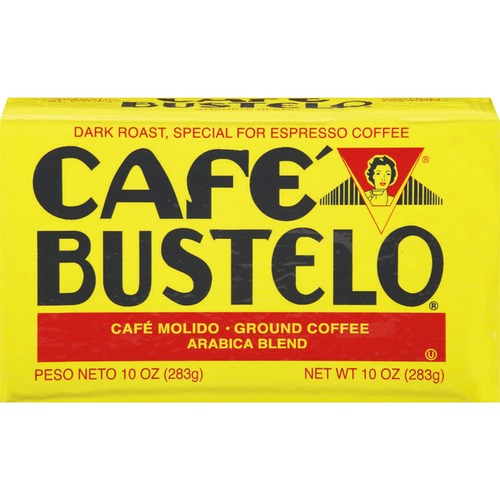 Ground Coffee,Dark Rst,Arabica,10oz. Bustelo Espresso Style