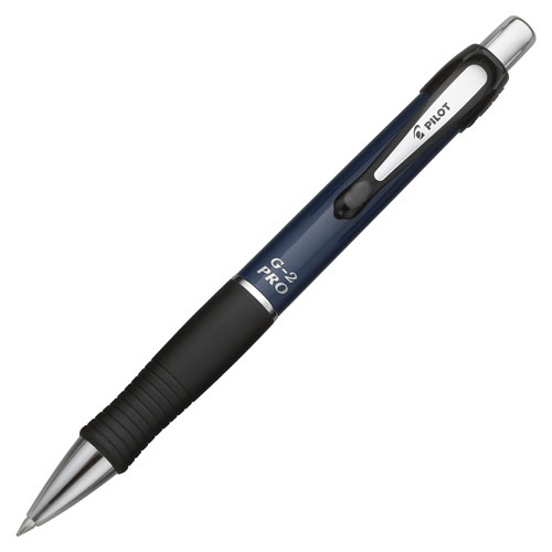 Rollerball Pen,Retract/Refillable,Fine Pt.,BK Ink/GY Barrel