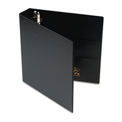3-Ring EZD Binder, 1-1/2" Capacity, 8-1/2"x11", Black