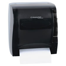 Roll Towel Dispenser,15"x12"x10-1/2",Auto Feed,Smoke