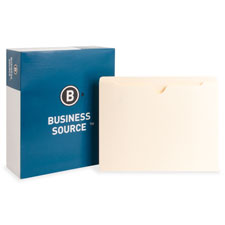 File Pocket,Straight Cut Tab,Flat,50 Cap.,Legal,100/BX,MLA