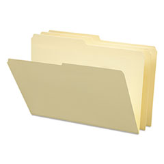 Top Tab Folders, 11 pt, 1/2 Cut Ast Tab, Legal, 100/BX, MLA