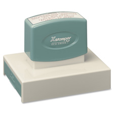 Stamp,Custom Made, Pre Inked, Impression 2-9/16x3-15/16"