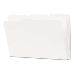 File Folder,1/3 AST 2-Ply Tab Cut,Legal,100/BX,White