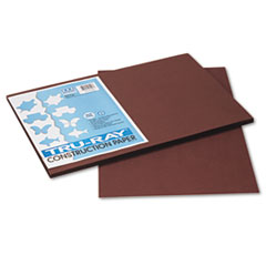 Construction Paper,76 lb.,12"x18",50/PK,Dark Brown