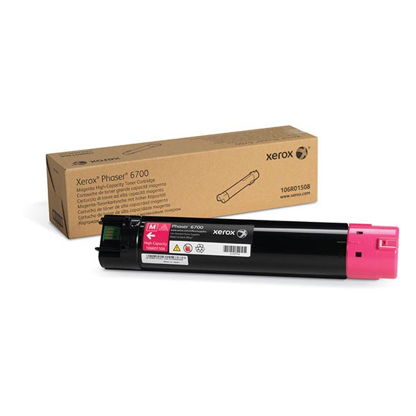 Genuine OEM Xerox 106R01508 High Yield Magenta Toner (12000 Page Yield)