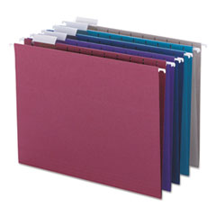 Hanging Folders, 1/5 Tab Cut, Letter, 11-3/4"x9-1/4", AST