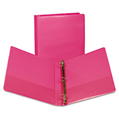 Presentation Binder, 11"x8-1/2", 1" Cap, Berry