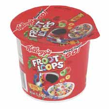 Cereal-in-a-Cup, Super Size, 1.5 oz., 6/BX, Froot Loops
