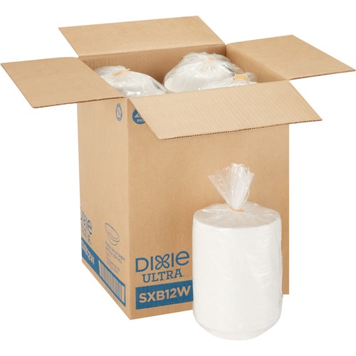 Bowls, Heavy Weight, 12oz., 500/CT, Pathways/White