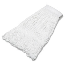 Finishing Mop Head, Looped End, Md Weight, Natural