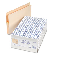 Expanding Pocket File,3.5 Exp,Straight Cut,25/BX,Manila