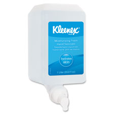 Moisturizing Foam Hand Sanitizer, 33.8oz, White