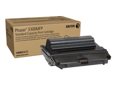 Genuine OEM Xerox 106R01411 Black Laser Toner Cartridge (4000 page yield)