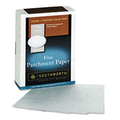 Fine Parchment Paper, 24Lb, 8-1/2"x11", 500/BX, Gray