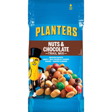 Trail Mix, Planters, Nut/Chocolate, Kosher, 3.2 oz, 72/CT