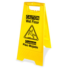 SIGN,WET FLOOR,ENG/SPANISH