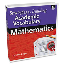 Academic Vocab Building Strategies,w/CD,Math,GR K-8