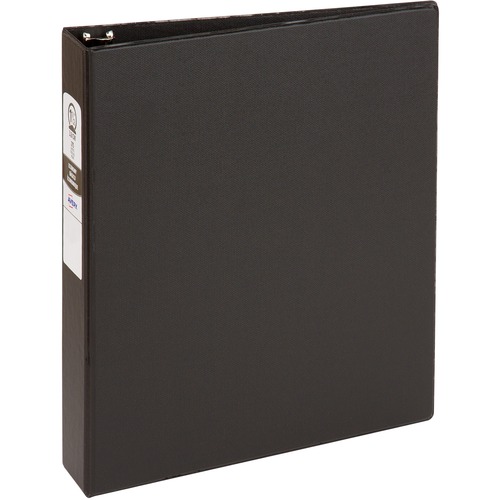 Economy Ring Binder, 1-1/2" Capacity, 11"x8-1/2", Black
