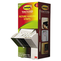 Poster Strips, 3/4"x2-3/4", 50/CT, White