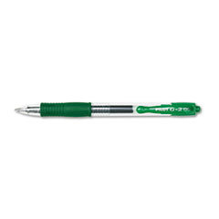 Gel Rollerball Pen,Retract.,Extra-Fine Pt,Green