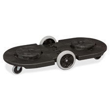 Dolly,Brute Tandem,40 Gal. Cap,20-13/16"x45-5/16"x8-3/4",BK