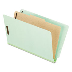 Classification Folders, 1 Divider, Legal, 10/BX, LGN