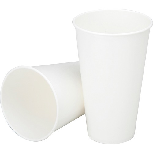 Paper Cups, Hot Liquids, 12oz., 1000/BX, White