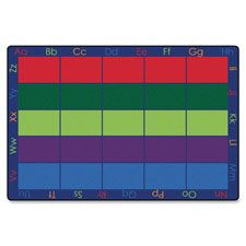 Carpets for Kids  Colourful Places Seating Rug, 6'x9', Primary Ast