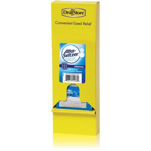 Alka-Seltzer Medicine Tablets,Dispenser Refill, 2/PK, 15/BX