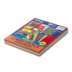 Cardstock Paper,65lb.,8-1/2"x11",100 SH/PK,Assorted