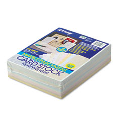 Card Stock, 65lb, LTR, 250/PK, Assorted