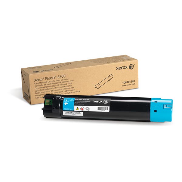 Genuine OEM Xerox 106R01503 Cyan Toner (5000 Page Yield)