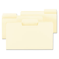 SuperTab Folders,Legal,1/3 Cut Tab,2-Ply,11pt,100/BX,Asst.