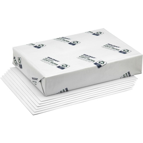 Xerographic Paper, 20 lb., 92 Bright, 8-1/2"x11", White