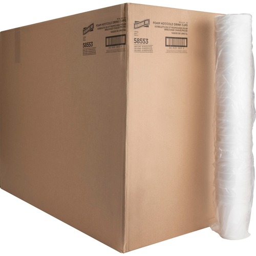 Foam Cups, 14 oz., 1000/CT, White